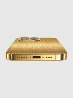 Gold Brushed Metal Case